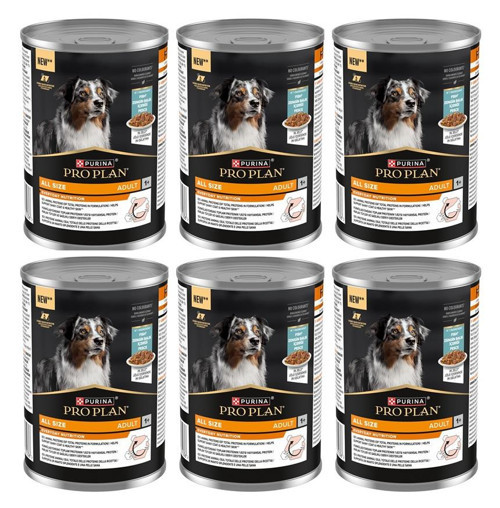 Balıklı Yetişkin Köpek Konservesi 400 Gr*6 Adet
