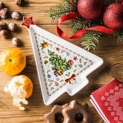 Porselen Tabak 21 x 16 cm