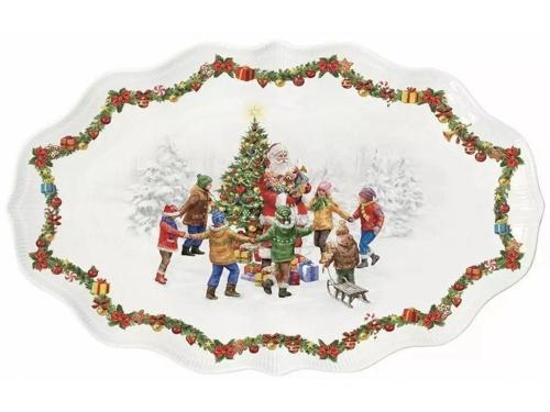 Porselen Tabak 40 x 25,5 cm