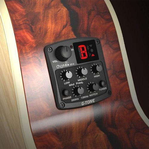 GT-4 Akustik Gitar Preamfi ve Tuner
