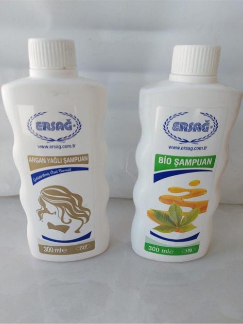 Bio Şampuan 300 Ml + Argan Yağlı Şampuan 300 Ml 2'li Set