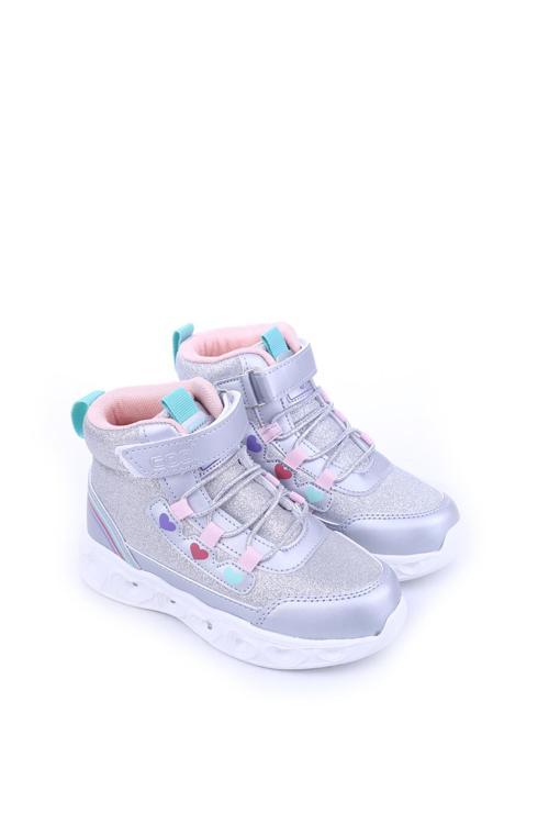 Kids Hafif Taban Cırtlı Işıklı Kız Çocuk Bot