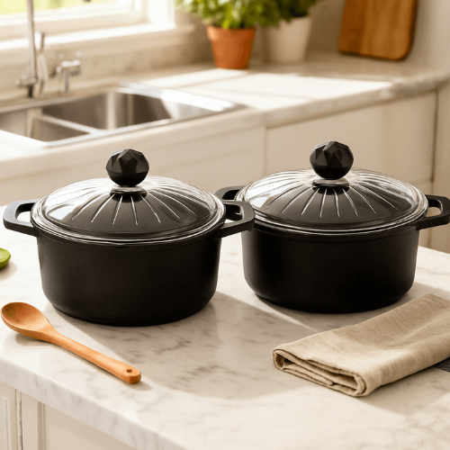 Elmas İkili Derin Tencere 20 - 24 Cm