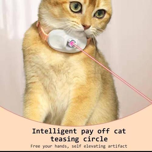 BOYUN TASMALI LAZERLİ KEDİ OYUNCAĞI