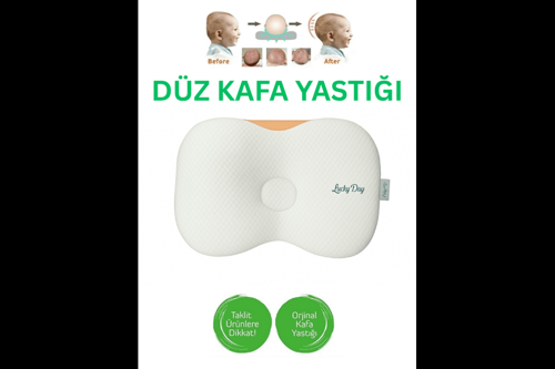 Organik %100 Pamuk Kumaş Kafa Yastığı Bebek Kafa Yastığı, Air Düz Kafa Yastık, Hava Alabilen Yastık