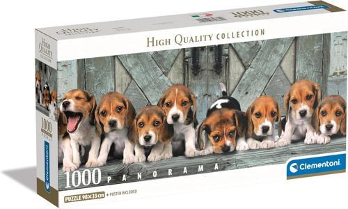 - 1000 Parça High Quality Panorama Yetişkin Puzzle - Beagles - 39869