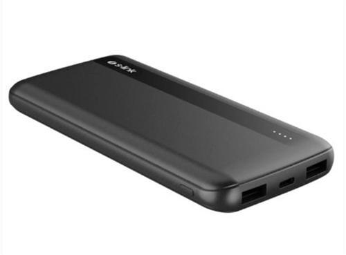 IP-G11N 10000mAh Micro+Usb+ Type-C Giriş+Çıkış Siyah Taşınabilir Pil Şarj Cihazı Powerbank