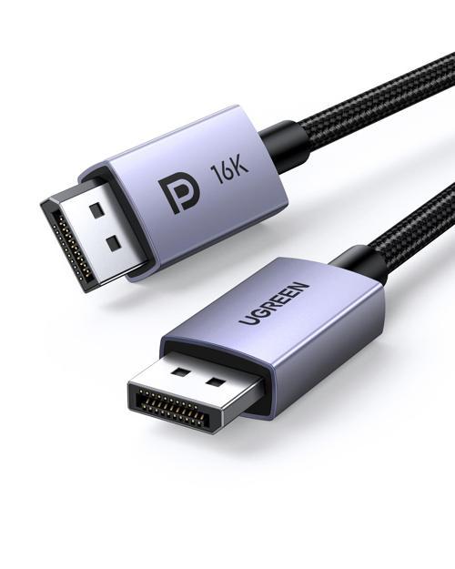 16K DisplayPort Kablo 2.1 DP2.0 40Gbps 8K@240Hz, 3m, 25862