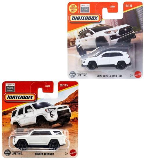 2023 Toyota RAV4 TRD & Toyota 4runner (1/64) Beyaz