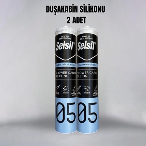 Şeffaf Mutfak Banyo Duşakabin Silikonu 280 ml - 2 Adet