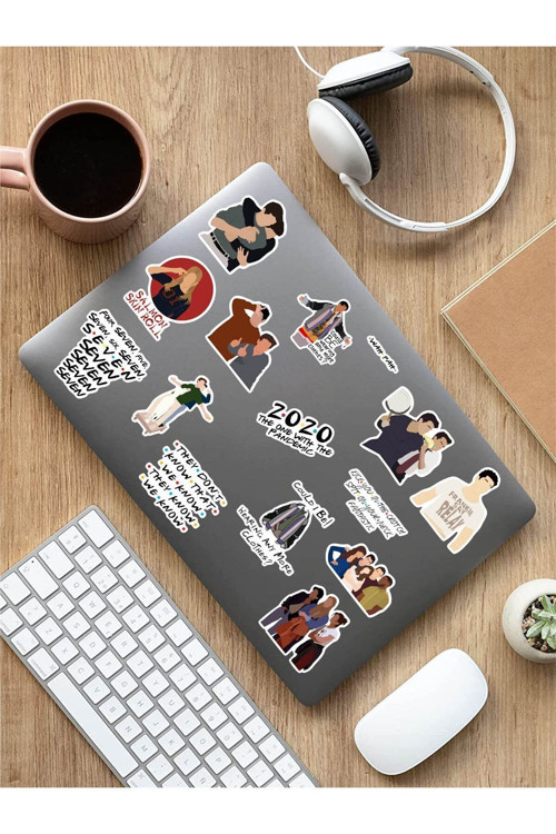 - Friends Laptop Notebook Tablet Sticker Set 4