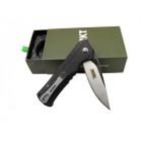 Muskie 202 BK Siyah Kamp / Outdoor Çakı 18 cm - Yarı Otomatik, Kutulu