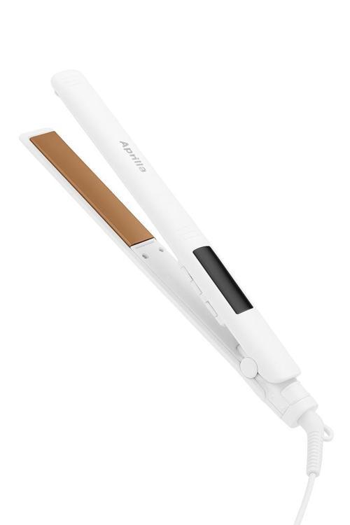 Ahs 2052 Dijital Isı Ayarlı Profesyonel Saç Düzleştirici Beyaz