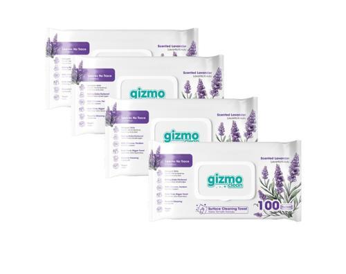 Clean Yüzey Temizlik Havlusu Lavanta Kokulu 4 Paket 400 Yaprak