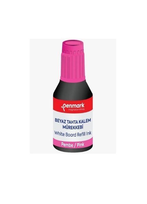 BEYAZ TAHTA KALEMİ MÜREKKEBİ PEMBE 30 ML
