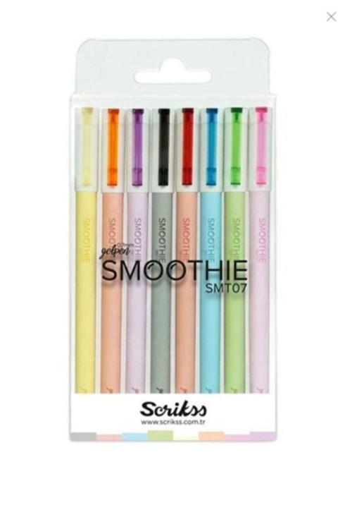 Smoothie Jel Kalem 0.7Mm - 8'Li Set