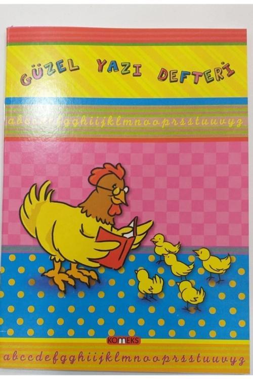 A5 Karton Kapak 40 Yp Güzel Yazı Defteri, 3 Adet T.D