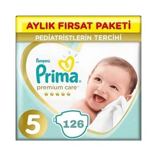 Bebek Bezi Premium Care Ekonomik Paket 5 Beden 126 lı