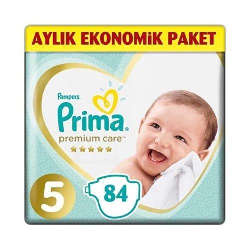 Bebek Bezi Premium Care Ekonomik Paket 5 Beden 84 lü