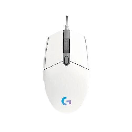 910-005797 G203 Optik Kablolu Gaming Oyuncu Mouse Makrolu Beyaz Optik