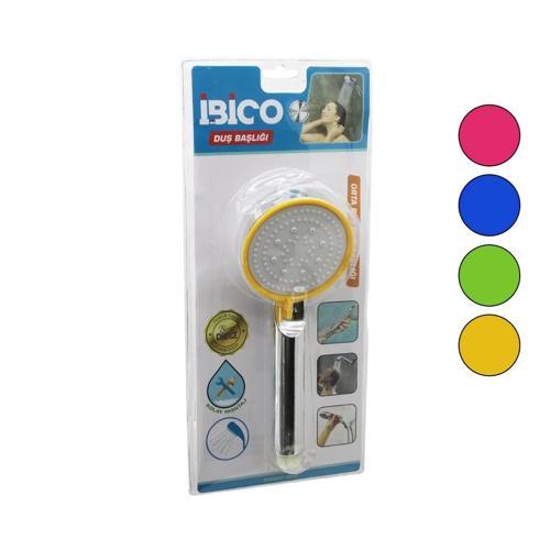 ORTA BOY YUVARLAK=8.7CM DUŞ BAŞLIK KADEMELİ VAKUMLU KROM GÖVDE-RENK.KENAR-BEYAZ ZEMİNSAP:14CM (5365)