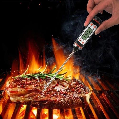 Dijital Gıda Termometresi Süt,Et,Yoğurt Mayalama,Mama Derecesi Ölçer Gıda Termometresi (5365)