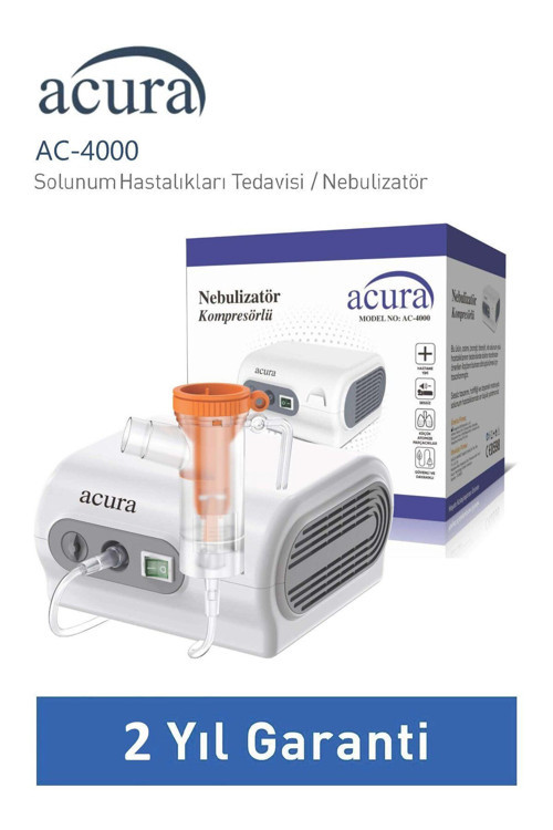 Ac-4000 Hızlı Tedavi Süresi Sunan Dayanıklı Nebulizatör