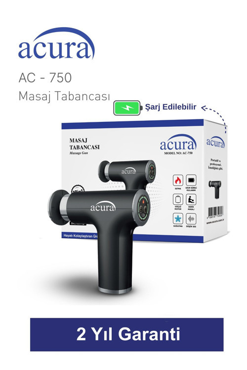 Ac-750 Isıtmalı & Soğutmalı Profesyonel Masaj Tabancası