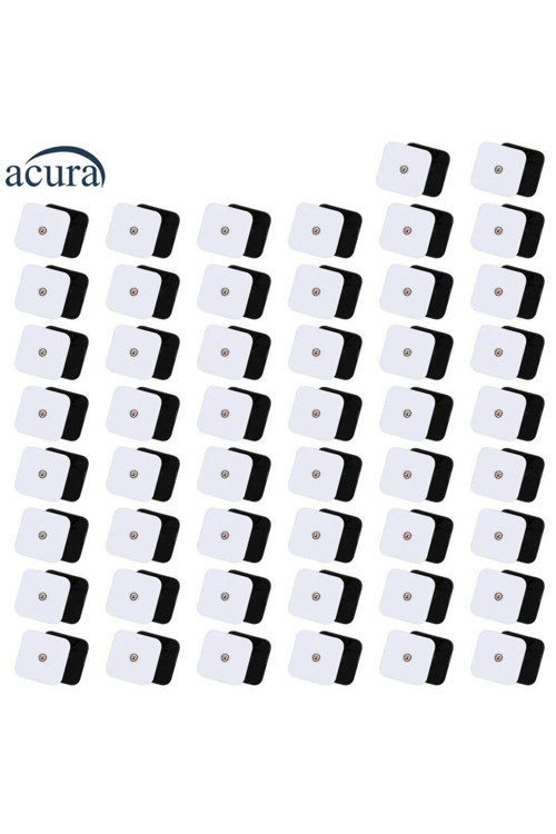 5X5 Çıtçıtlı Kare Tens Pedi 20 Adet