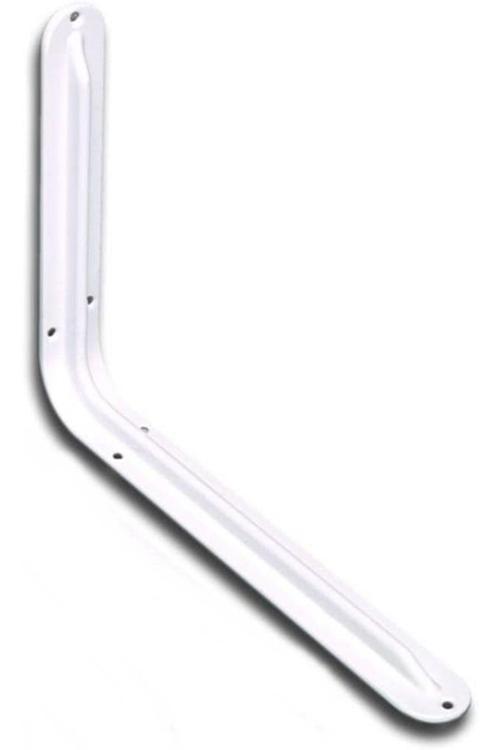 Raf Altı Raf Ayağı Konsol L Demir Beyaz 23 * 30 Cm