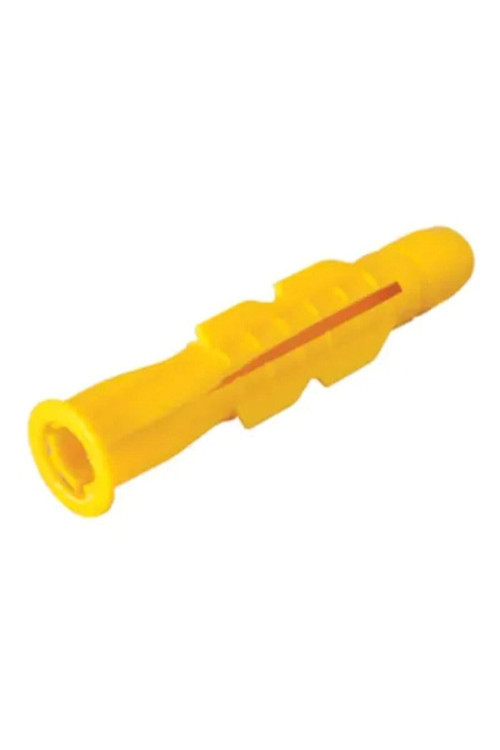 10 Mm Plastik Sarı Roket Dübel A Kalite ( 500 Adet )