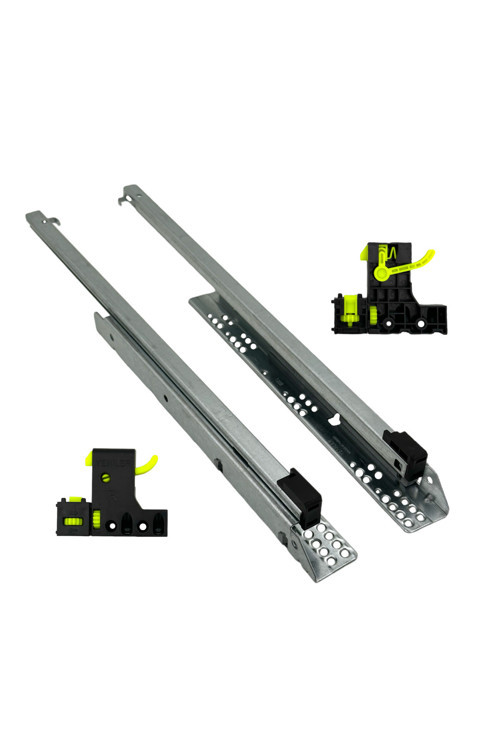 Kısmi Açılım Frenli Çekmece Rayı 50Cm