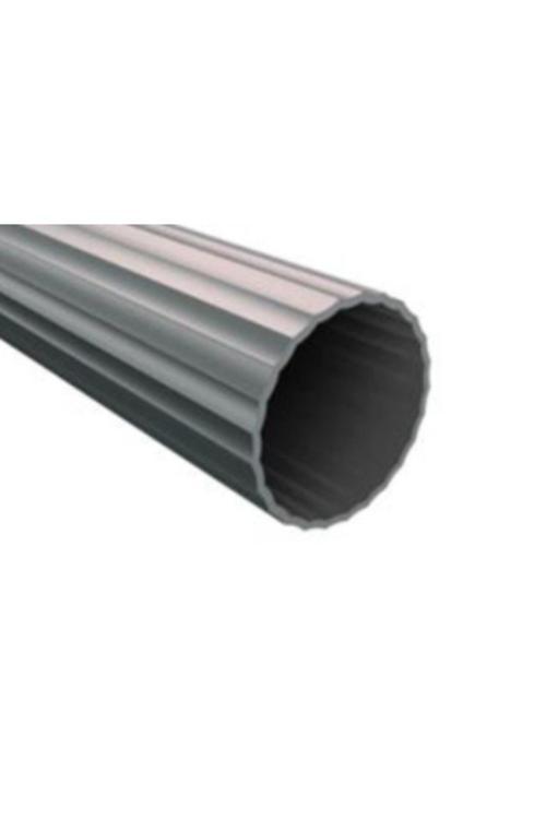 Yuvarlak 150 Cm Aleminyum Askı Borusu Ve 2 Adet Flanş+Montaj Vidaları