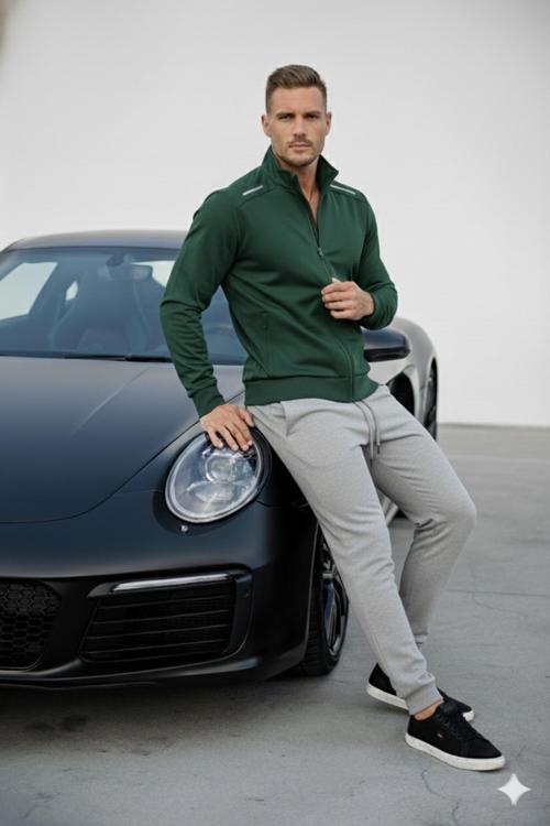 Reflektörlü Spor Ceket Softtouch Tech.