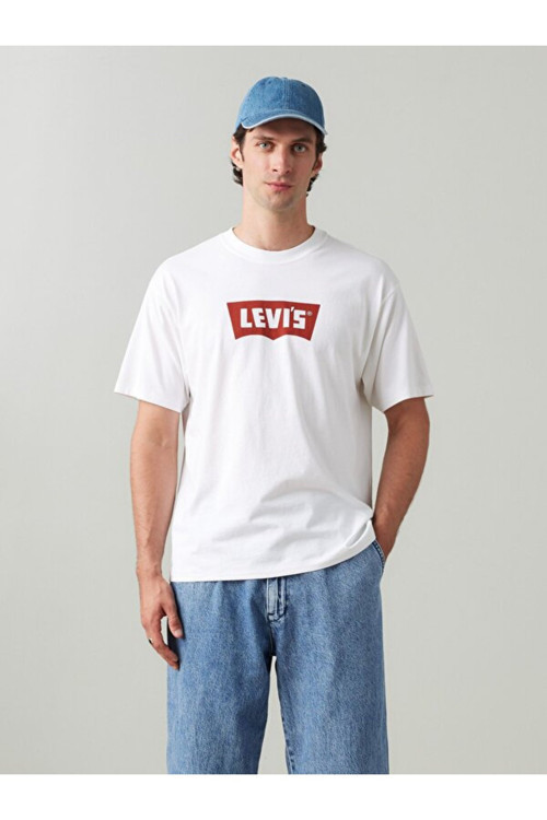 Oversize Kısa Kol Yuvarlak Yaka Minimalist Erkek T-Shirt - Günlük Stil