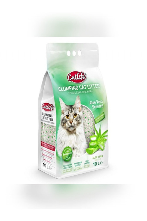 Kedi Kumu Aloe Vera Kokulu 10Lt
