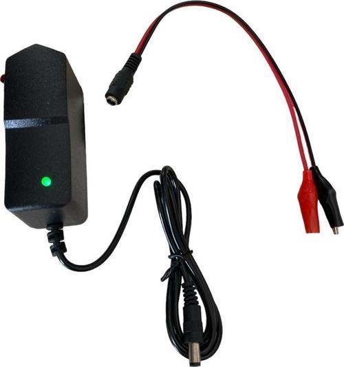 12 Volt Şarj Kesici Akü Şarj Cihazı Adaptörü 12V-Led Işıklı 3.5 Amper