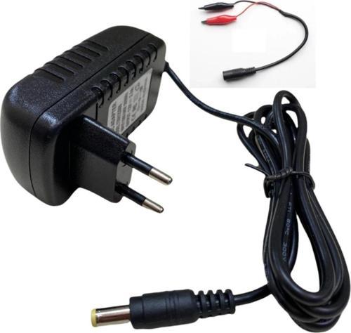 Akülü Atv Araba Jeep 12 Volt Akü Şarj Cihazı Şarj Aleti Adaptör
