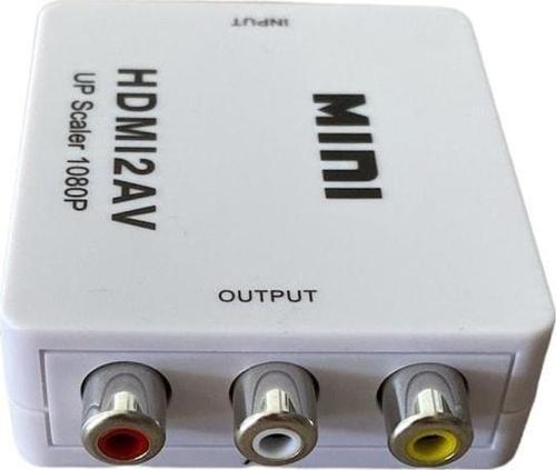 1080P Hdmı Uyumlu - 3.5Mm Rca Av Kompozit Adaptör Vga2Av / Cvbs Audio'Dan Pc'Ye Hdtv Dönüştürücü