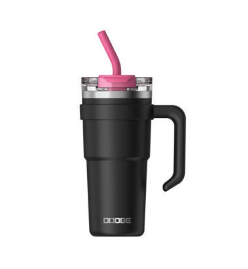 Trekking Çelik Termos Mug 750Ml Siyah