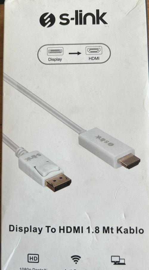display to hdmı 1.8 mt kablo