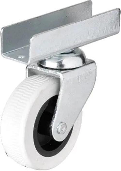 323 - 50x20 Mm Gri Uzun U Tablalı Teker 4 Adet