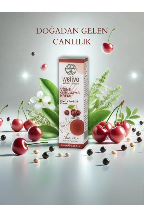 Vişne Çekirdek Yağlı Krem 100 Ml