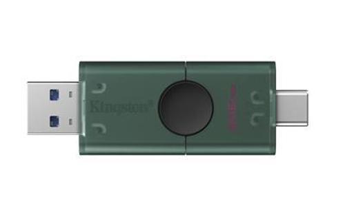DTDEG2-256GB 256GB USB-A + USB-C 3.2 Gen 1 DataTraveler DuoG2 Flash Bellek