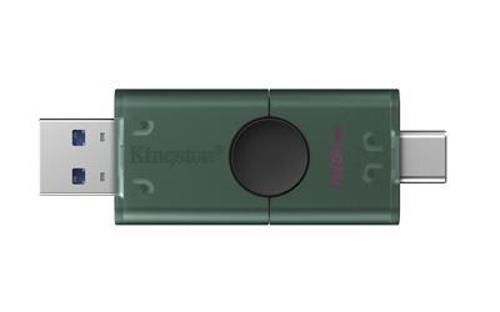 DTDEG2-128GB 128GB USB-A + USB-C 3.2 Gen 1 DataTraveler DuoG2 Flash Bellek