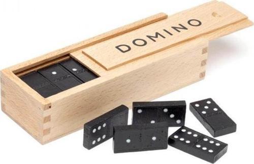 Ahşap Domino Seti  Kutulu Eğitici Oyun