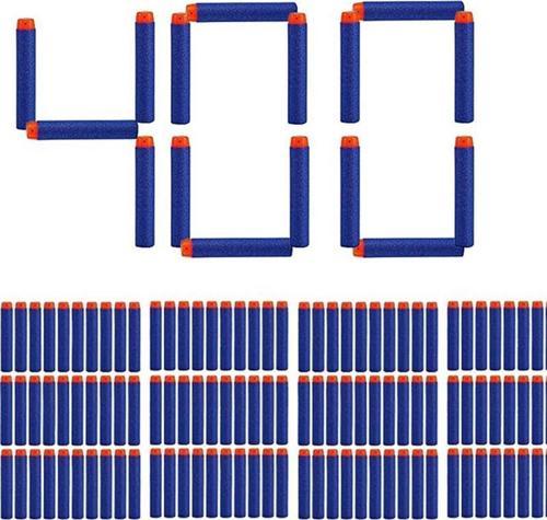 Nerf Mermi Premium Yumuşak Sünger Mermi 400 Adet