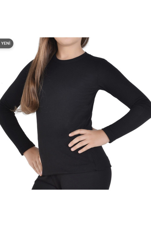 Kız Çocuk Termal Fanila Içlik Siyah