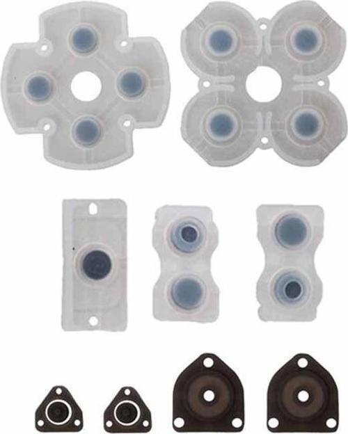 PS4 Kol Tamir 001 011 İç Lastik Takımı Rubber Pad Silikon PS4 Yedek Parça