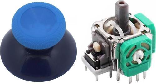XBOX One Analog Motor Topuz Seti 1+1 One - One S/X - Series S/X Uyumlu Siyah Buz Mavi Mavi